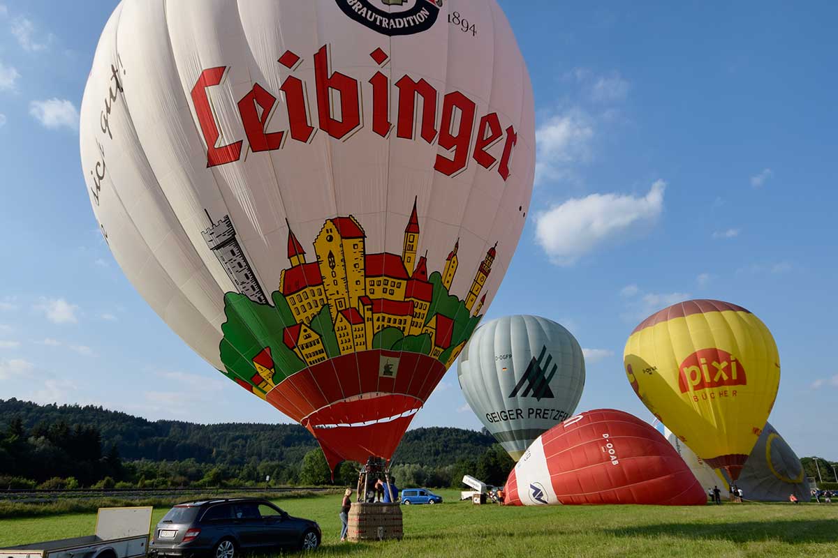Eine erhebende Ballonfahrt im Allgäu und am Bodensee