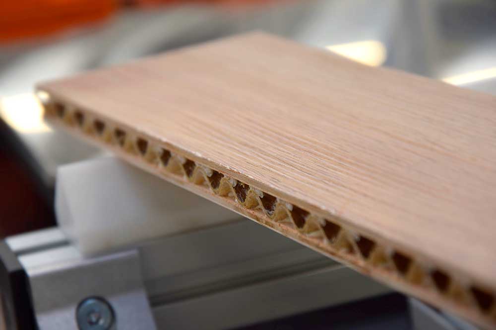 Leichtbau-Holzplatte