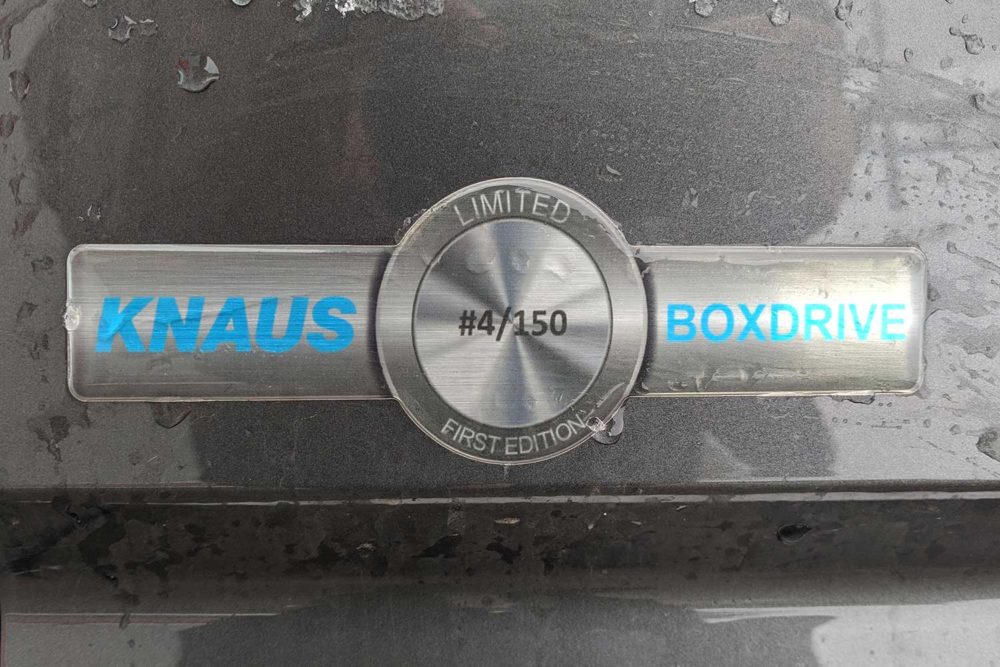 Knaus Boxdrive First Edition Emblem