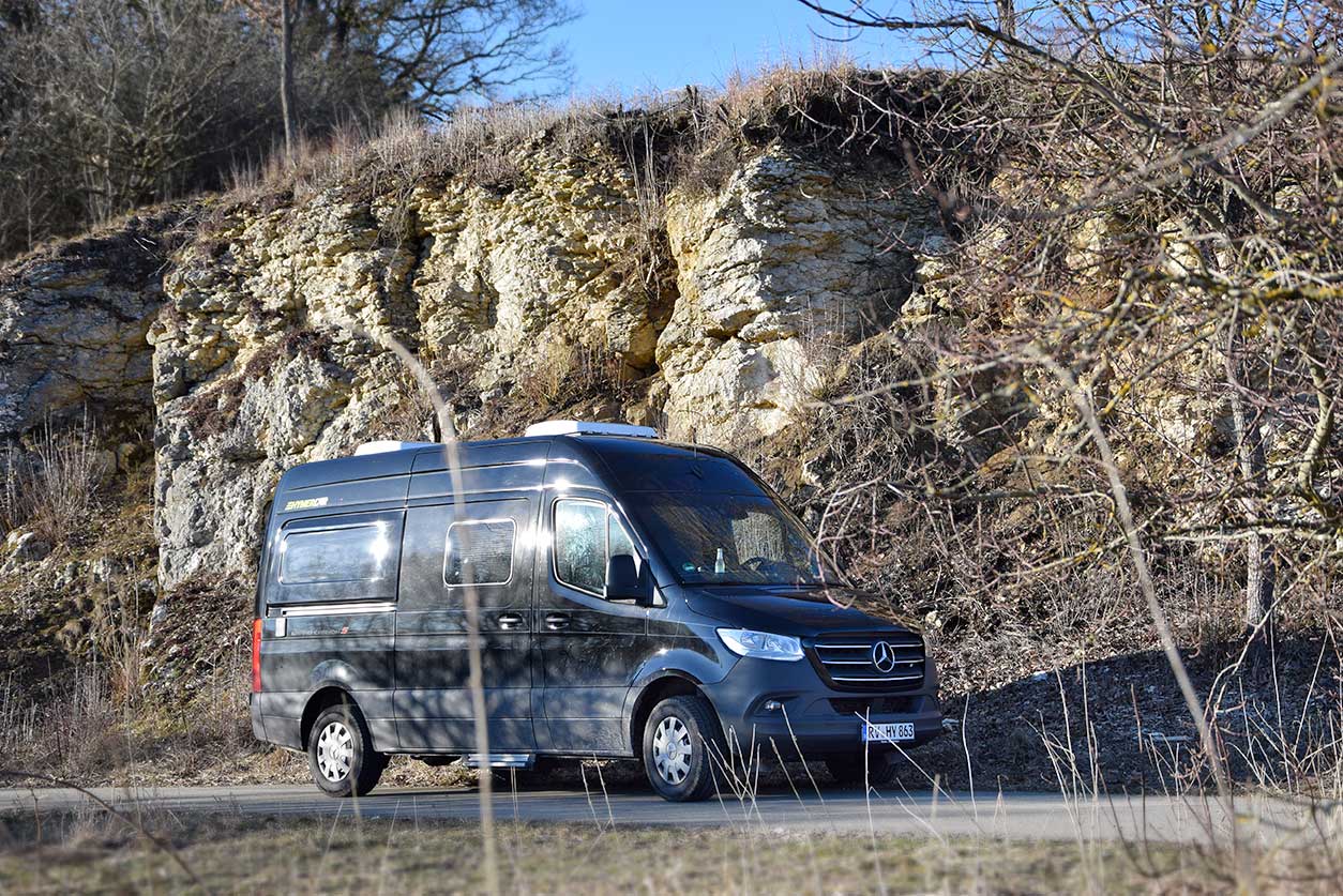 Hymer Grand Canyon S: Camping mit Mercedes-Muße