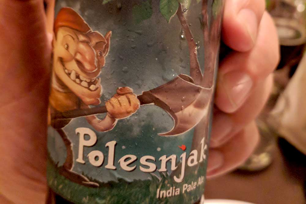 Slowenisches India Pale Ale in Bohinj