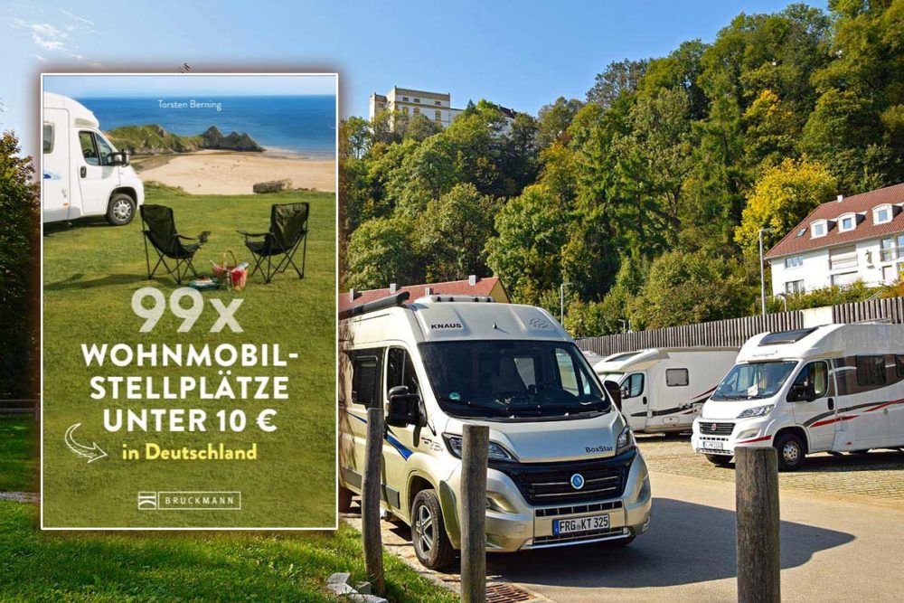 99x Wohnmobil-Stellplätze unter 10 Euro (Buchcover)