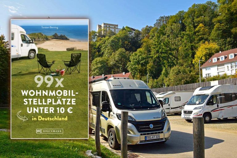 99x Wohnmobil-Stellplätze unter 10 Euro (Buchcover)
