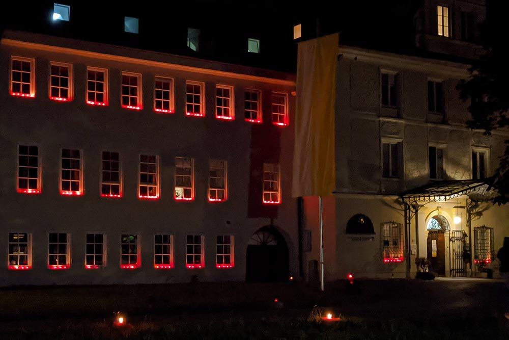 Lichternacht im Pfaffenwinkel: Gästehaus Kloster