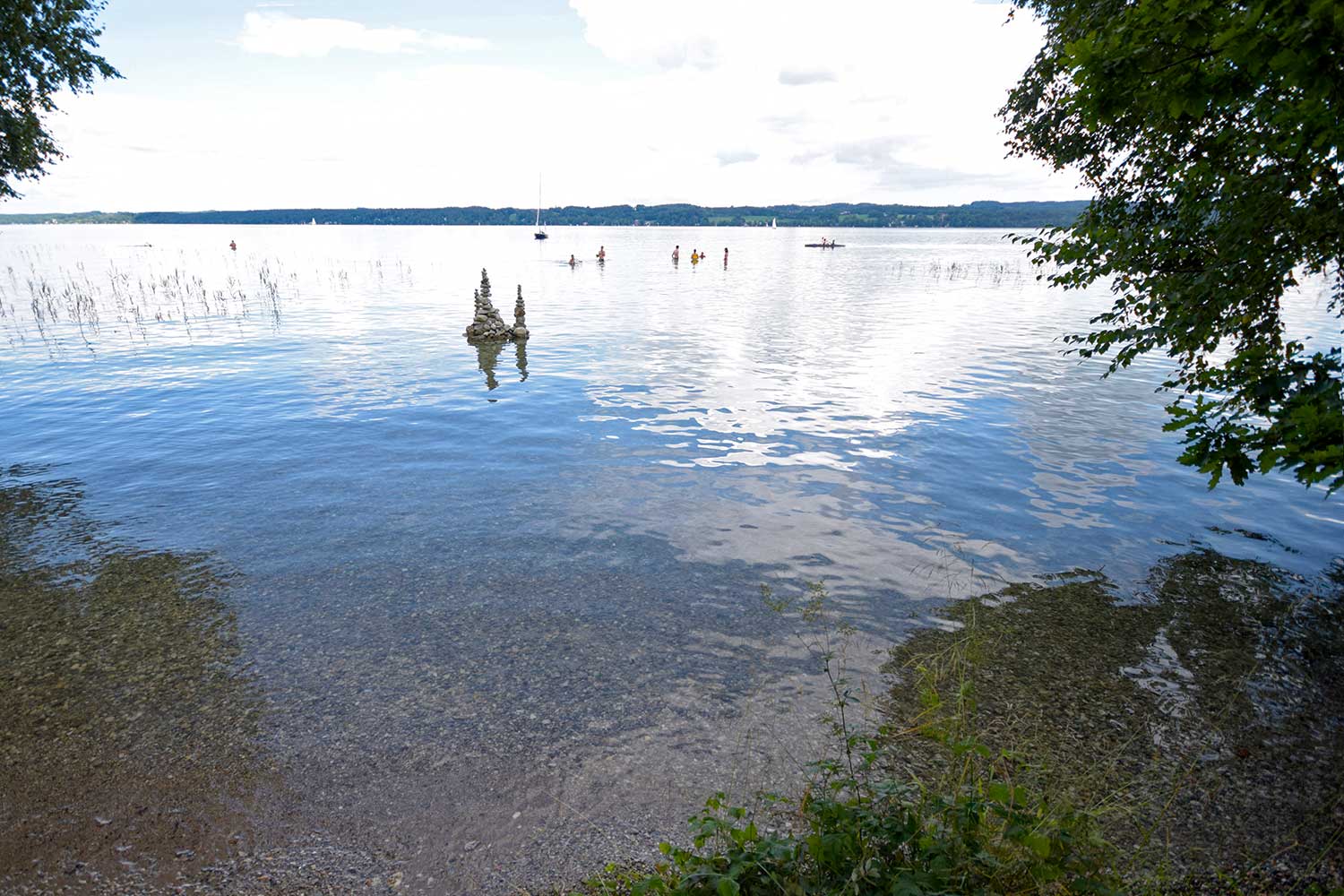 Starnberger See Bernried Stoamandel
