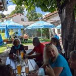 Biergarten im Drei ROsenn