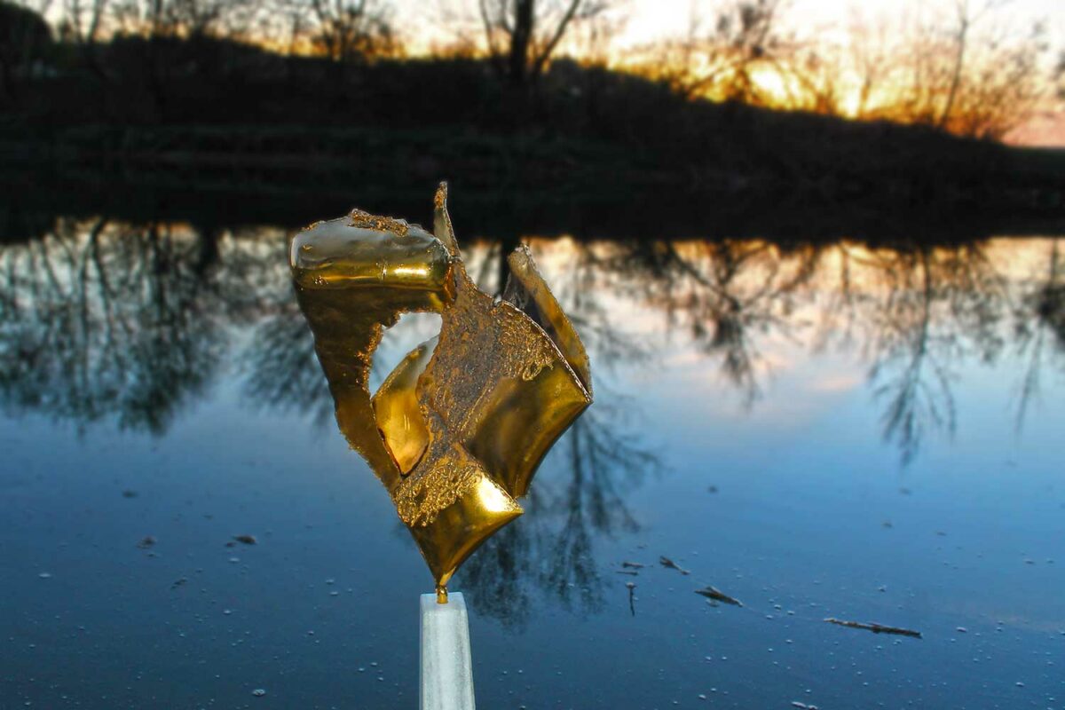 Sylvia Reiser Skulptur an der Donau