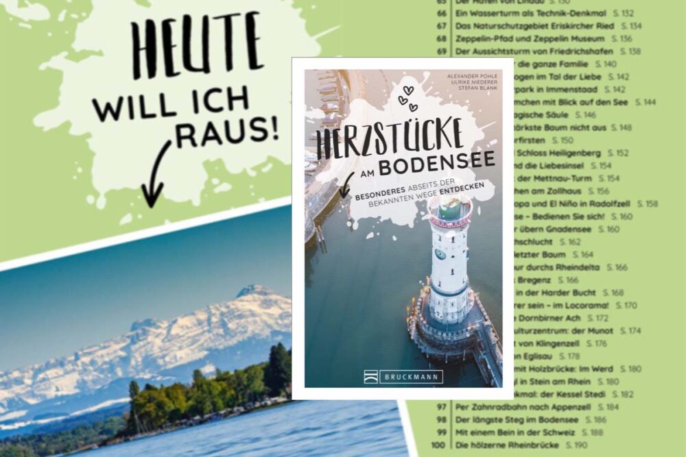 Herzstücke am Bodensee mit Inhaltsverzeichnis