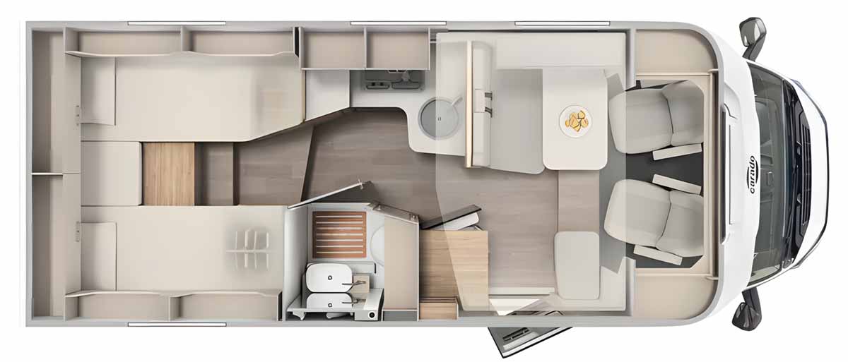 Grundriss Carado T 338