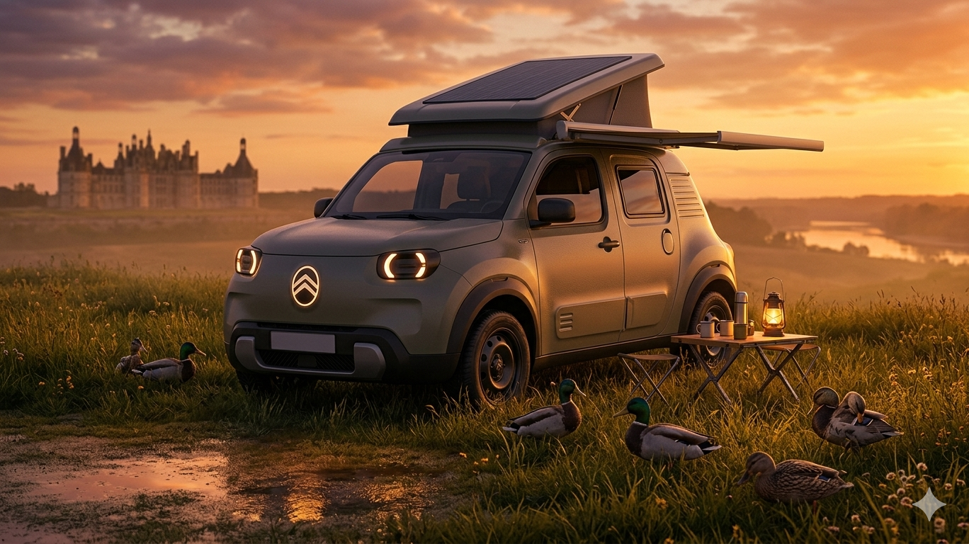 Fantasiebild zum neuen Citroen 2CV