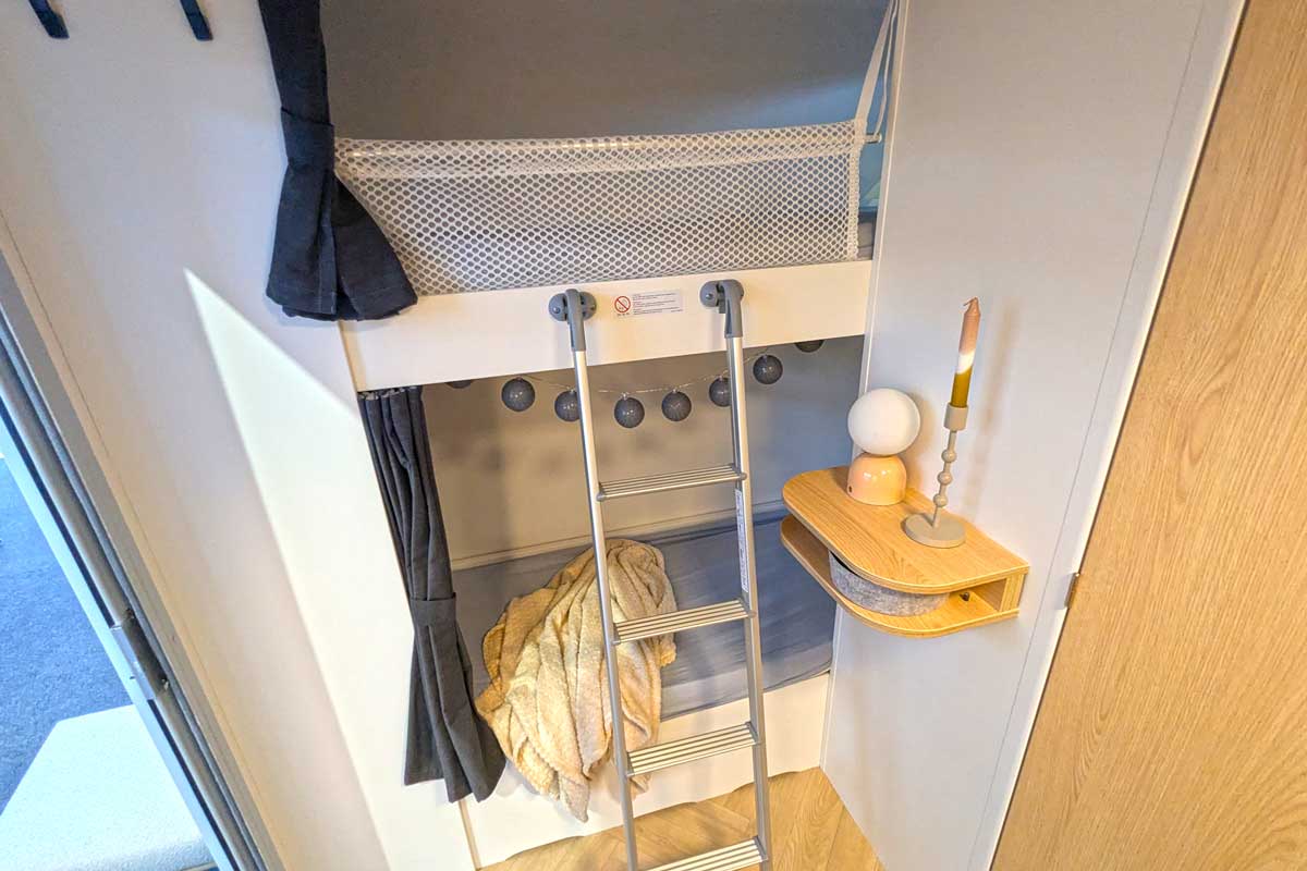 Kinderbetten im Heck