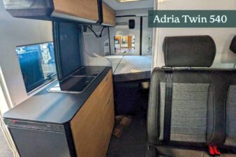 Innenraum Adria Twin 540