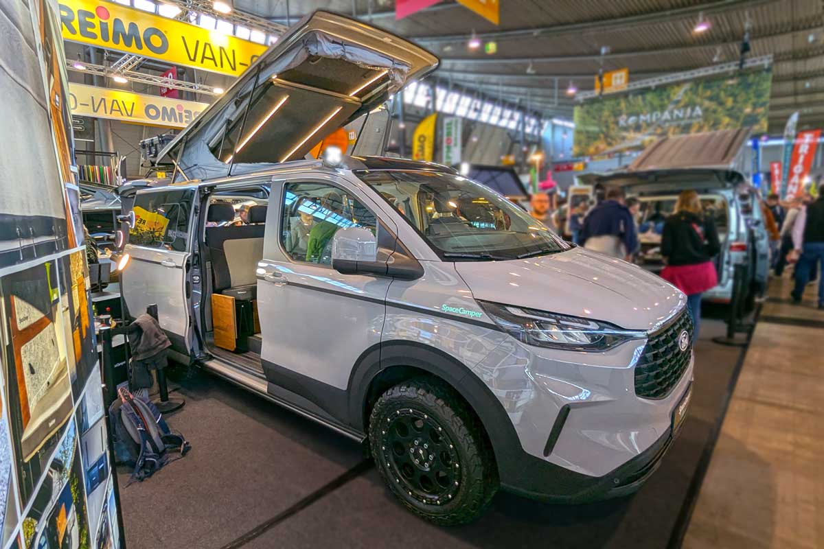 Aufstelldach Spacecamper Ford
