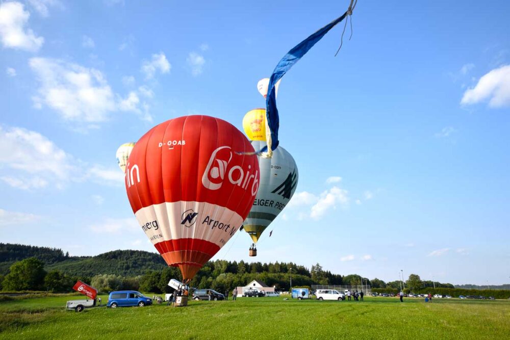 Ballons im Allgäu