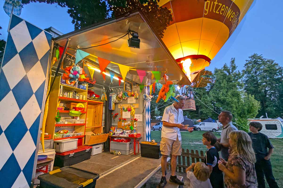 Stand und Ballon