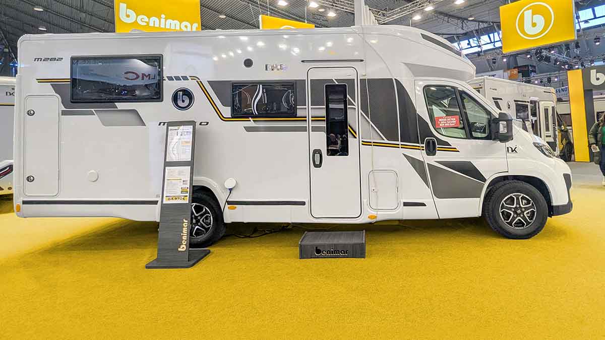 Benimar Mileo 282 auf Messe