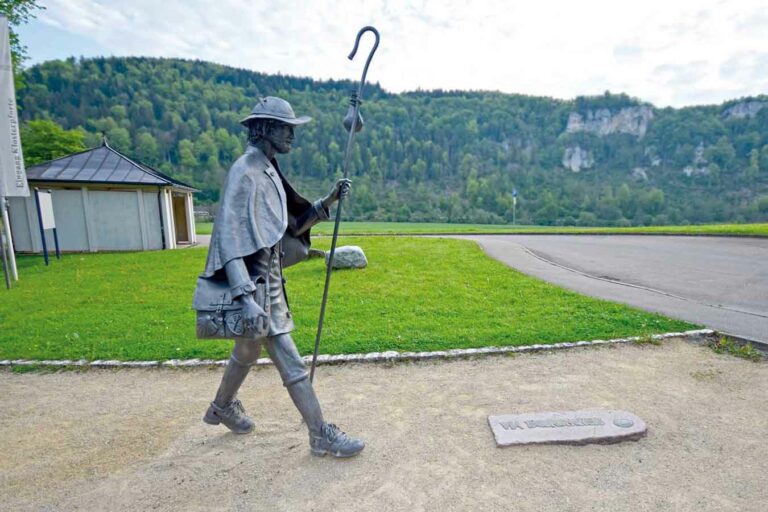 Beuroner Jakobsweg Pilgerfigur