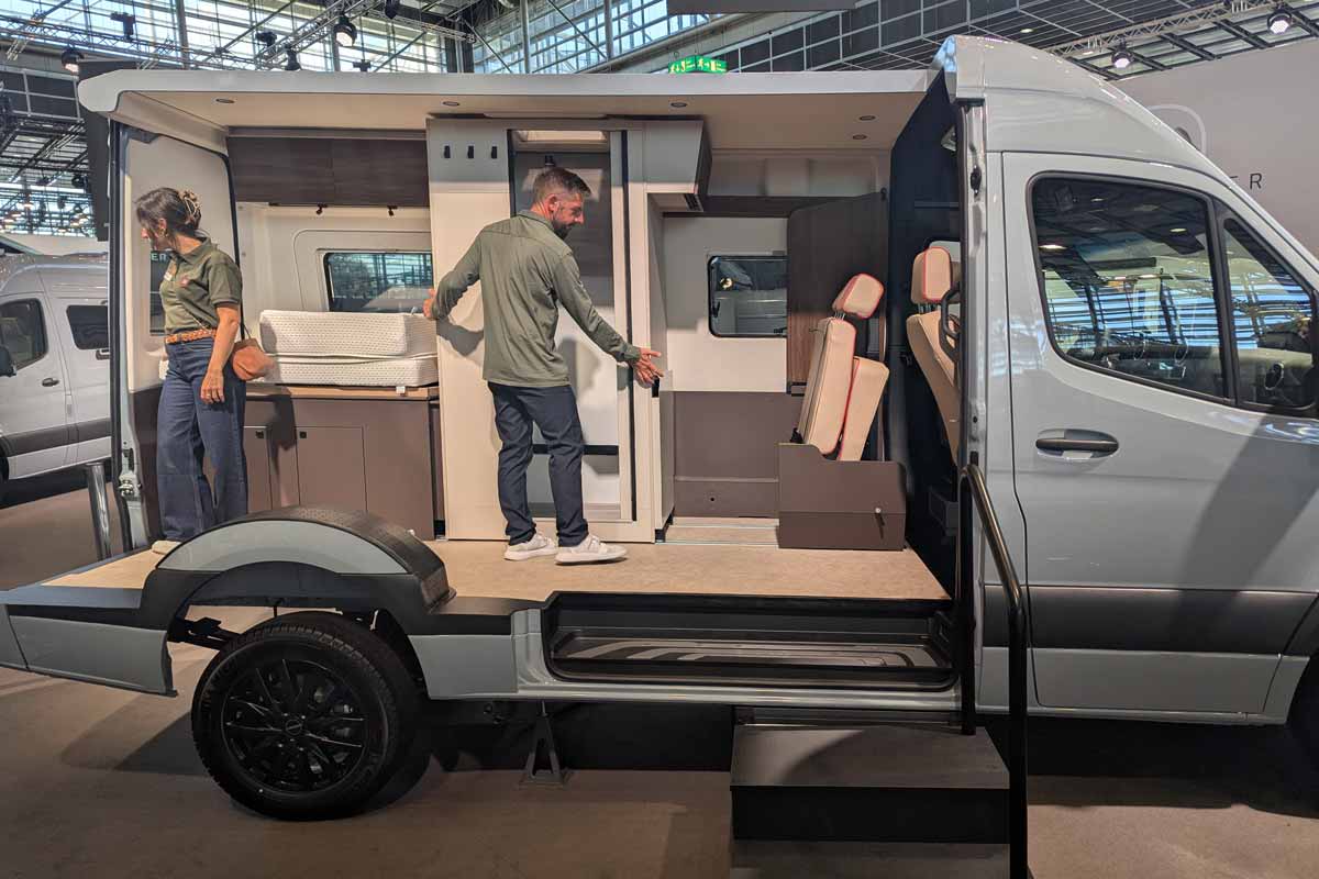 Bürstner Habiton als Querschnitt auf dem Caravan Salon 2025
