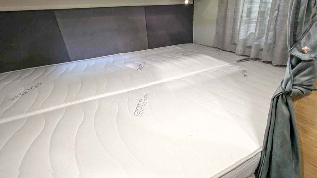 Querbett im Heck