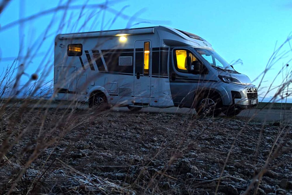 Carado T338 im WInter