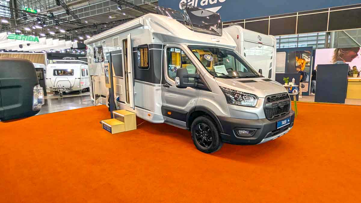 Carado 457 auf Messestand
