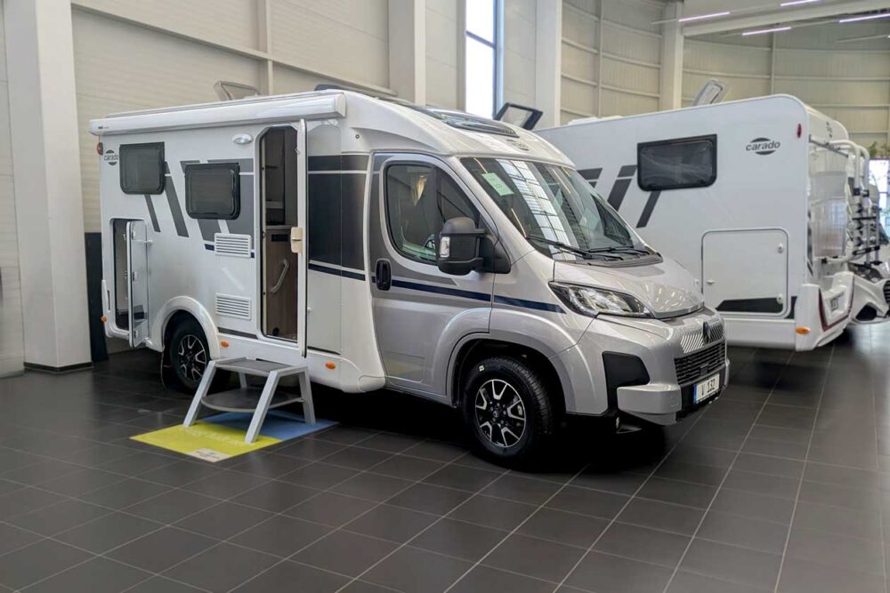 Carado V132 in Ausstellung