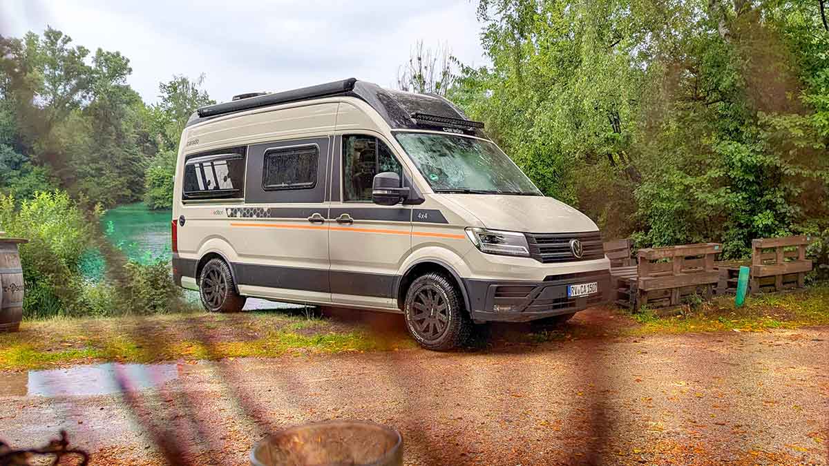 Carado CV595 X-Edition an Seeufer