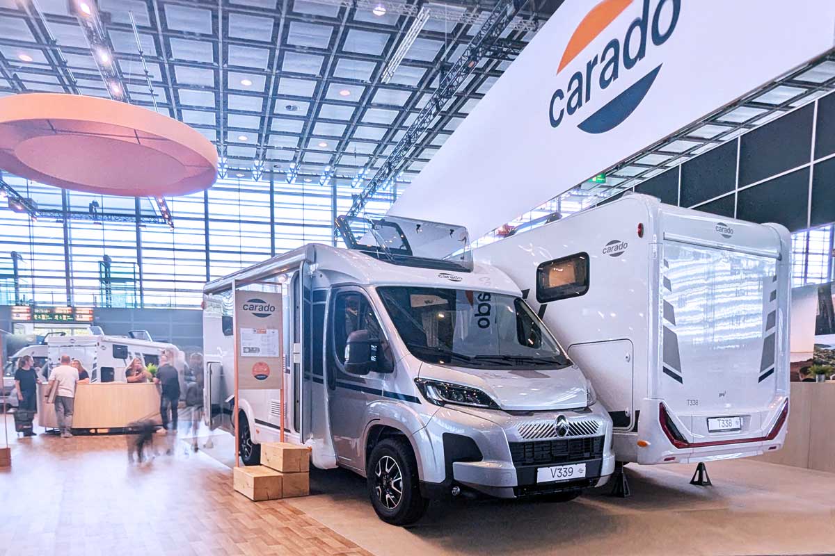 Carado V339 pro+ auf Messe