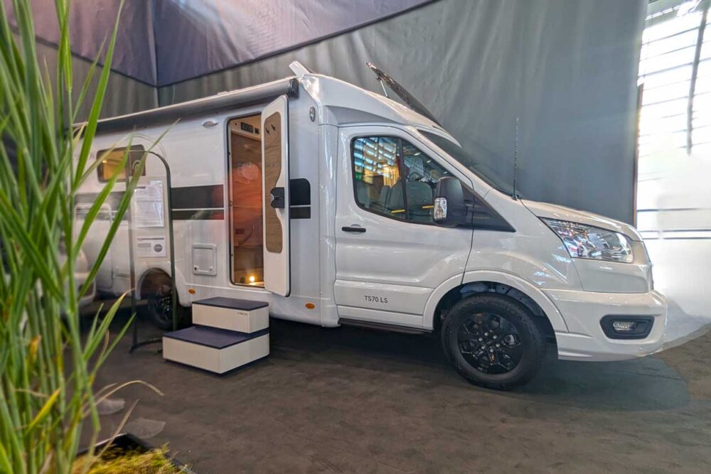 Corigon TS70 LS auf Messestand