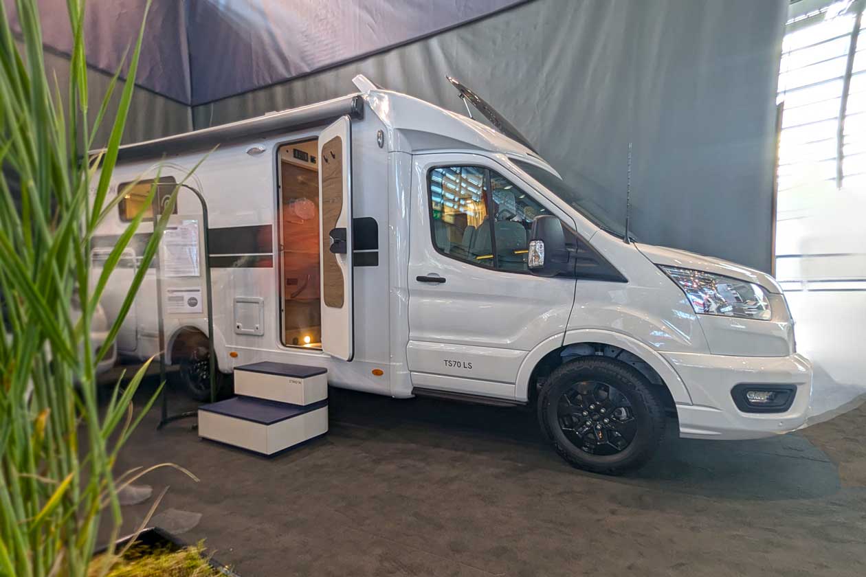 Corigon TS70 LS auf Messestand