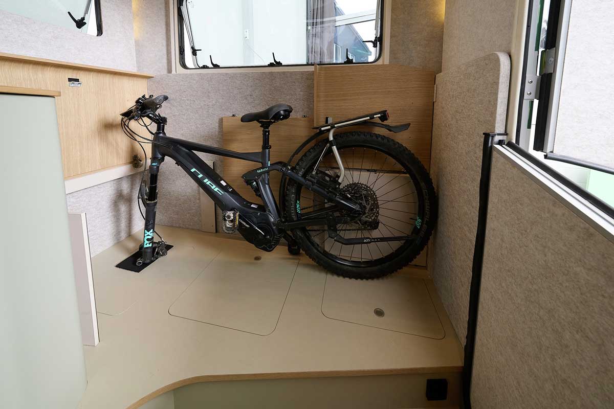 Pedelec im Caravan
