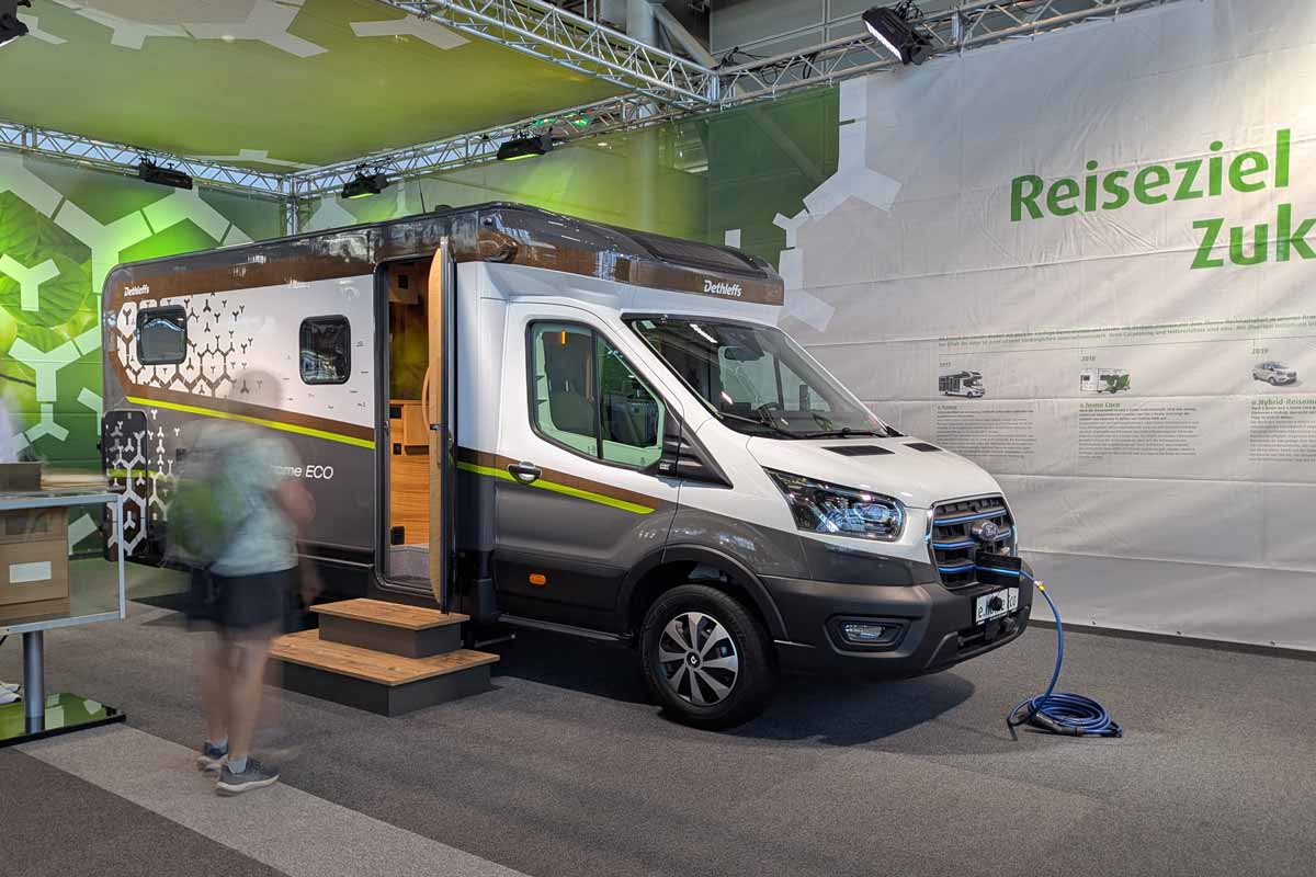 Dethleffs e.home eco auf dem Caravan Salon 2025