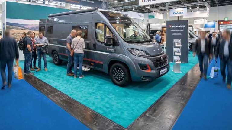 Dreamer D64 Kastenwagen mit Queensbett