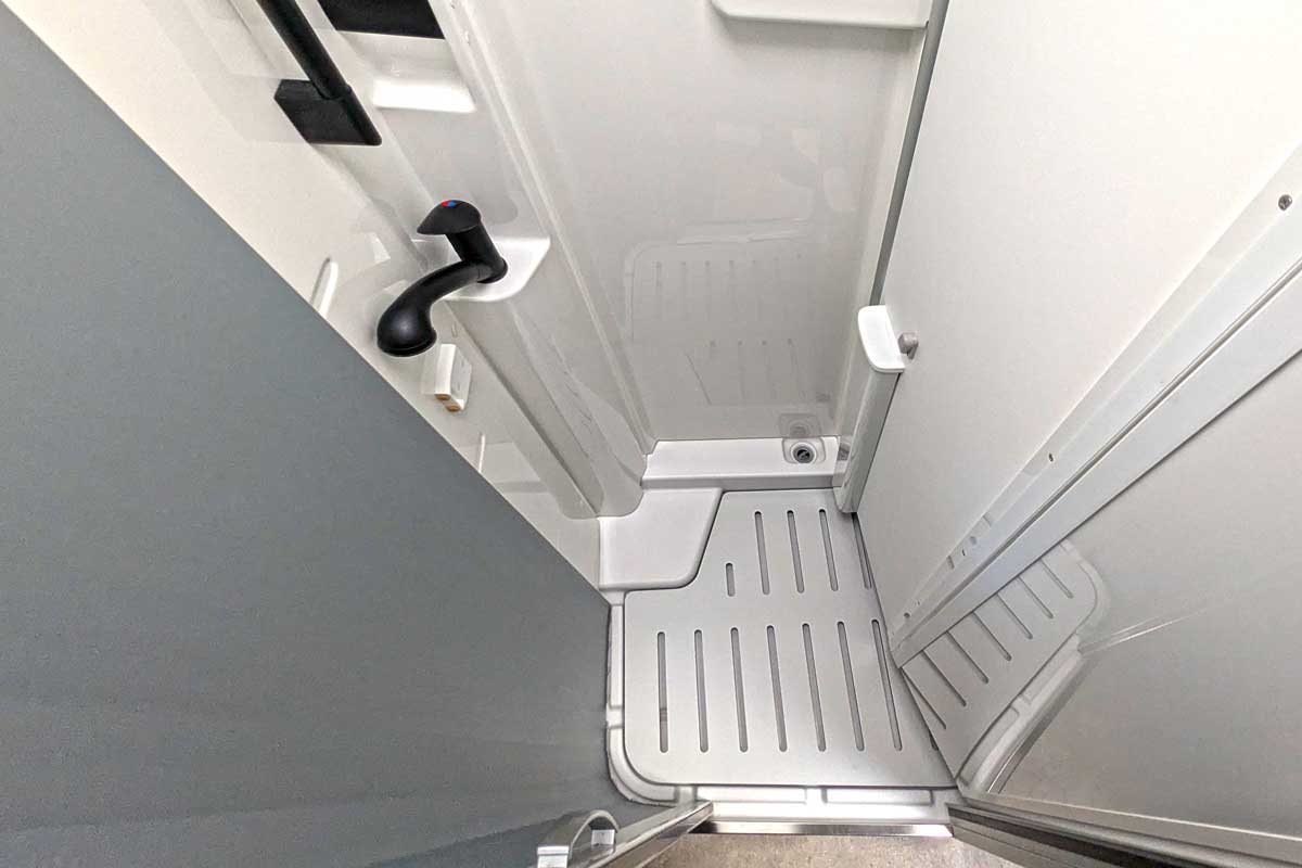 Dusche im Wohnmobil