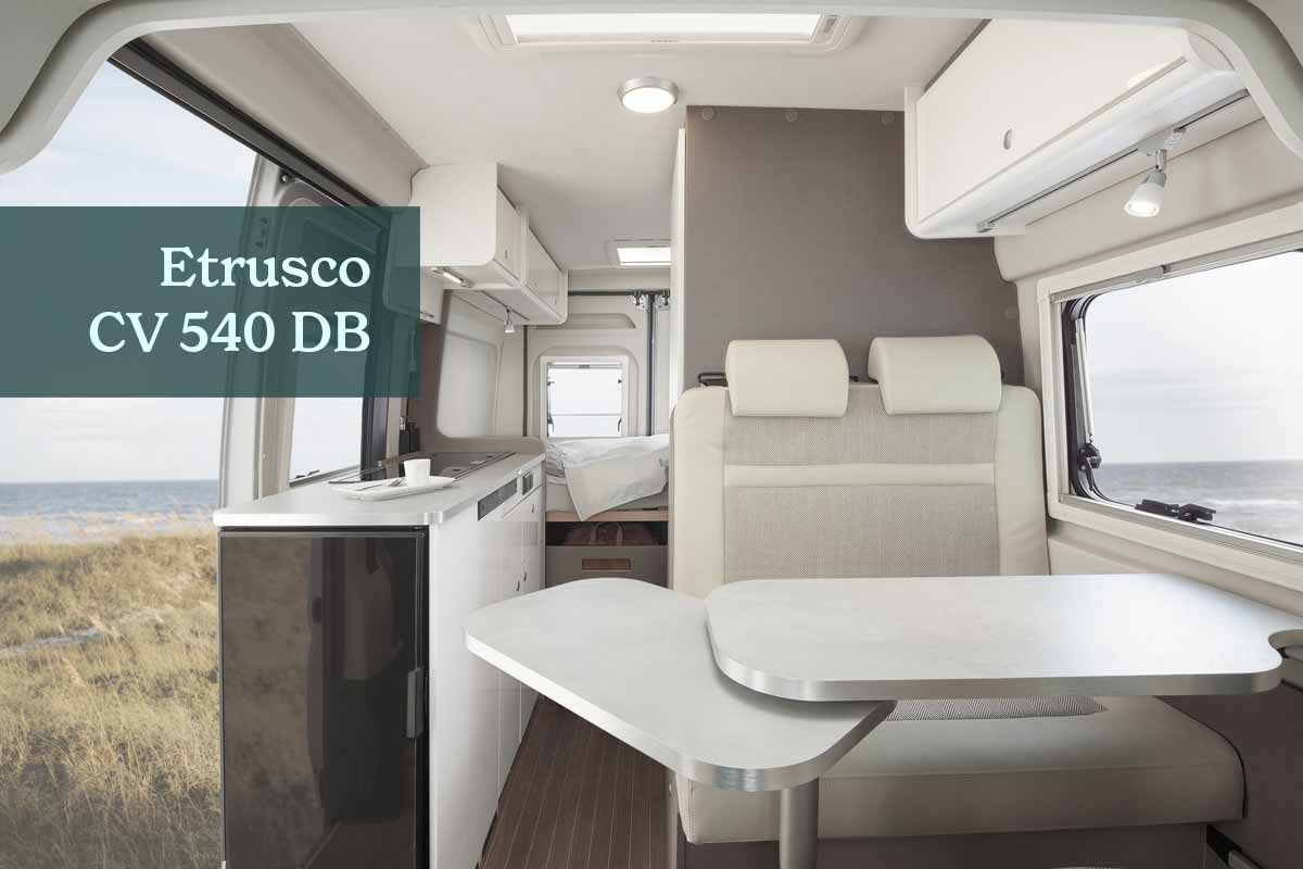 Interieur im 5,40 m Campervan