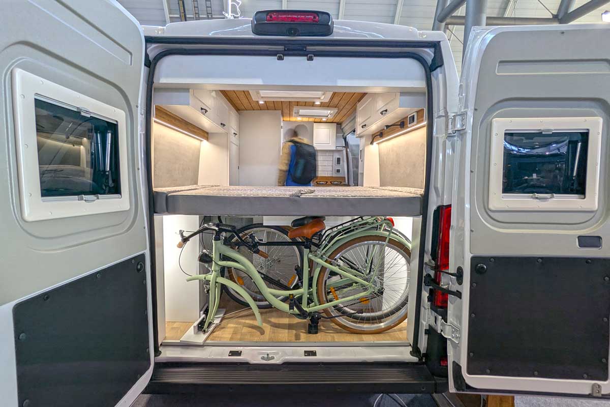 Fahrradtransport im Campervan