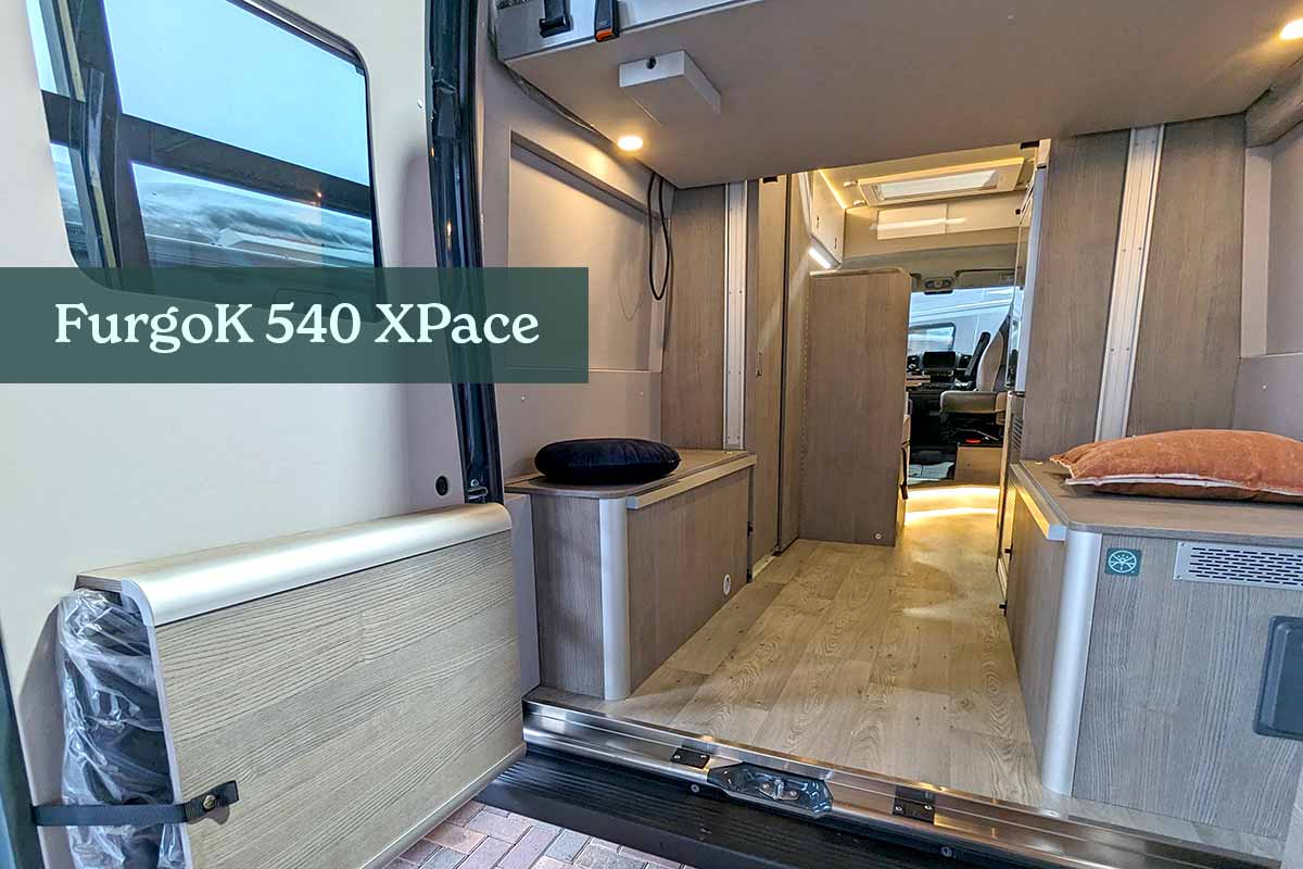 Klappbad im 540 Zentimeter Camper