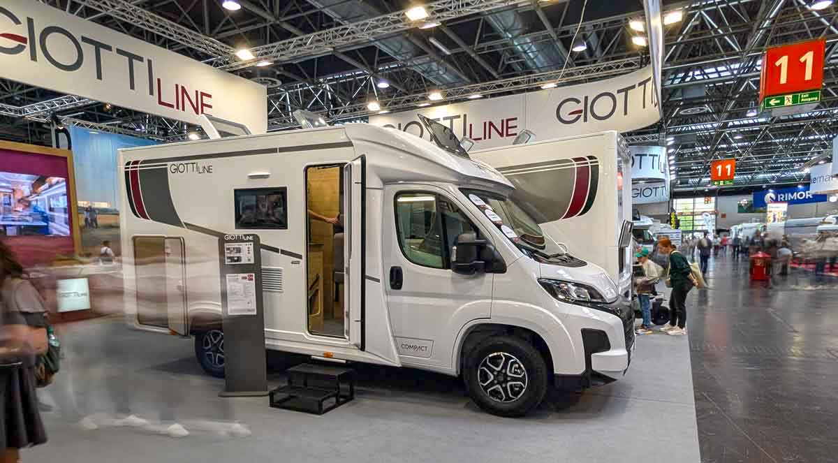 Giottiline Compact CX60 auf Messestand