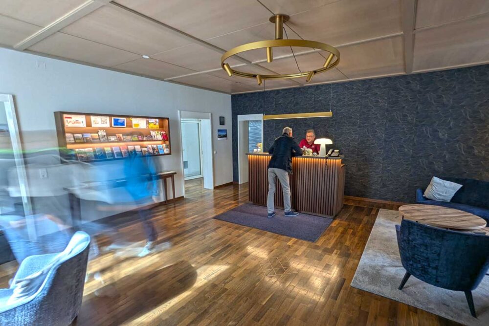 Lobby im Gästehaus St. Ulrich in Füssen