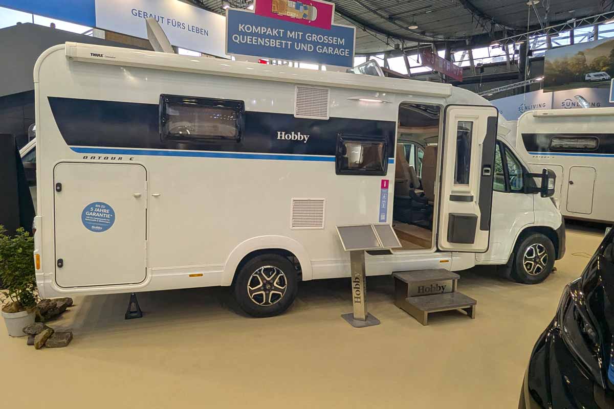 Hobby Ontour C 700 GQ auf Messe
