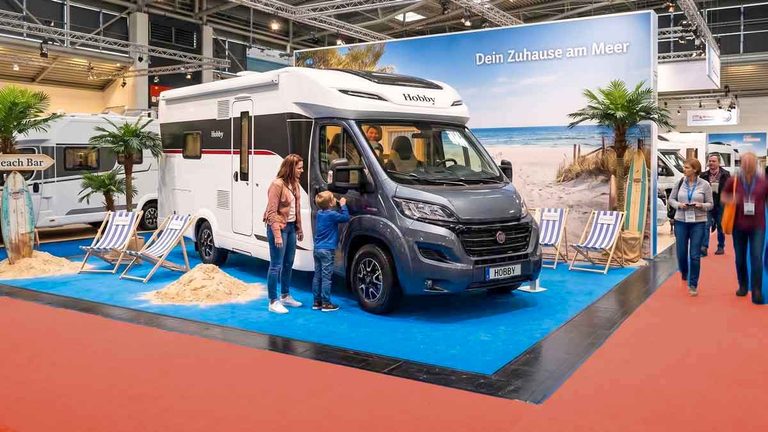 Hobby Prestige T 740 auf Messe