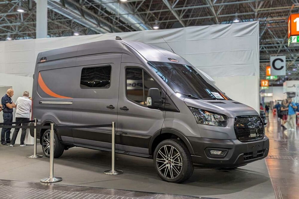 Iridium e-V24 auf dem Caravan Salon