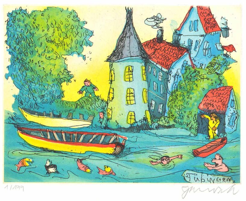 Janosch-Druckgrafik