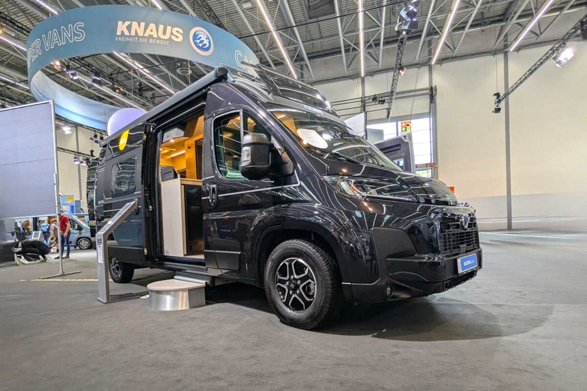 Knaus Boxtime 600 MQ auf Messestand