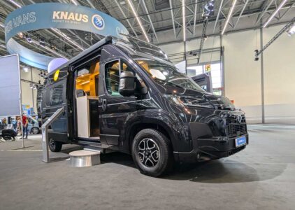 Knaus Boxtime 600 MQ auf Messestand