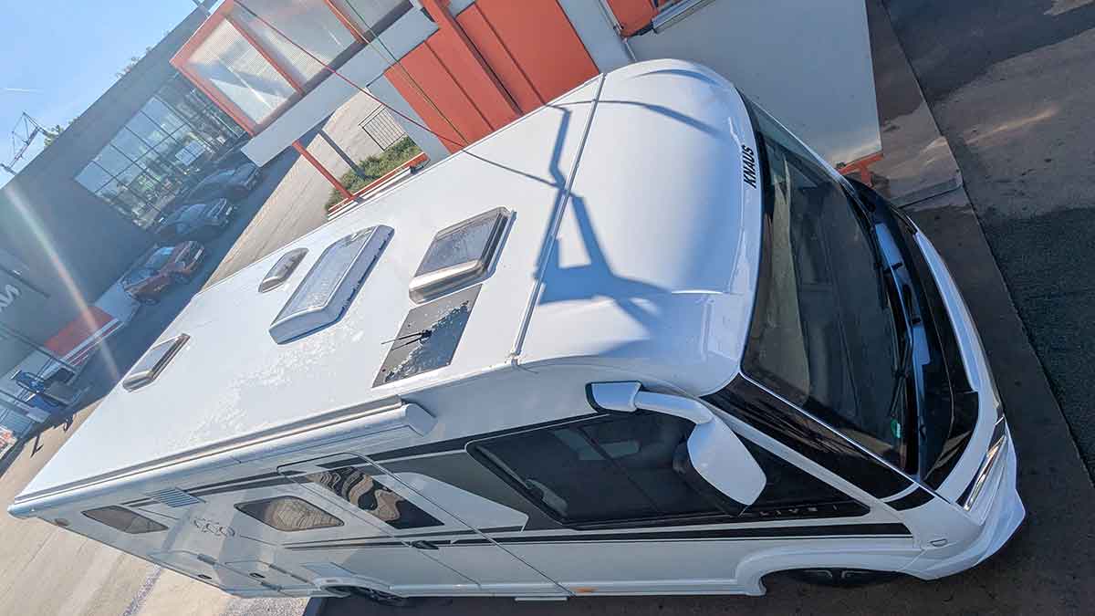 Knaus Live I 650 MEG von oben