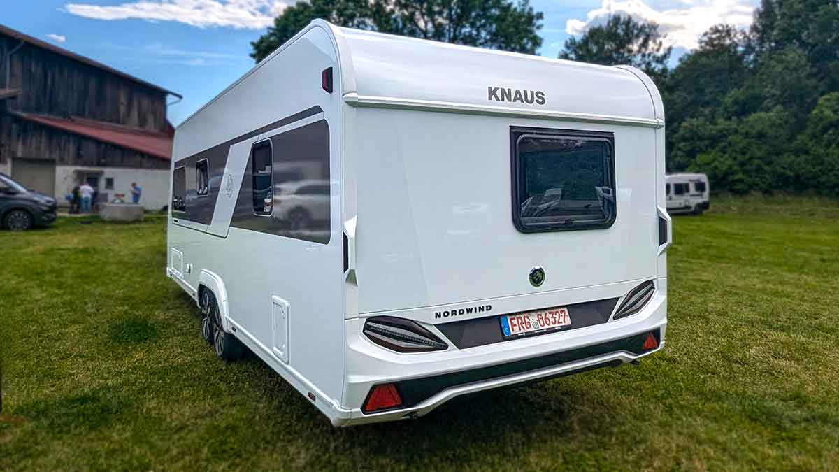 Knaus Nordwind 660 UDF Heck