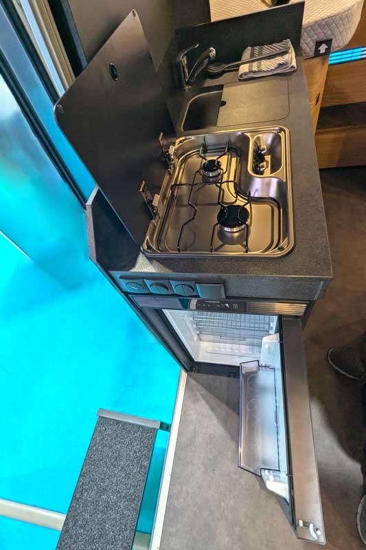 Küchenblock im Malibu relax 640 LE R