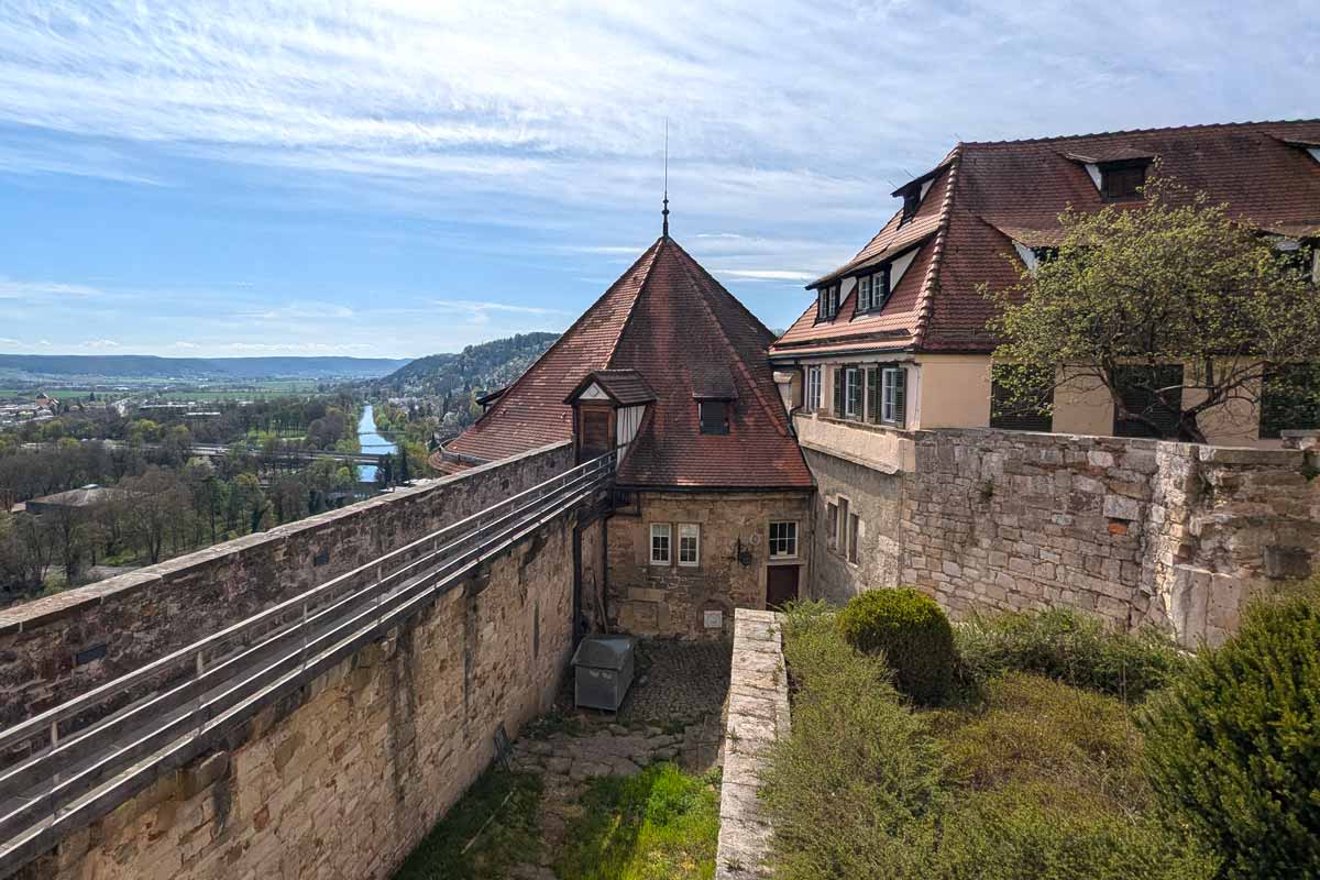 Kulturlandschaft Tübingen vom Schloss