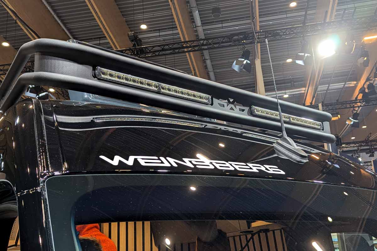 Dachträger mit Lightbar